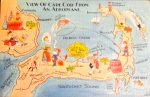 Vintage Cape Cod postcard circa 1930
